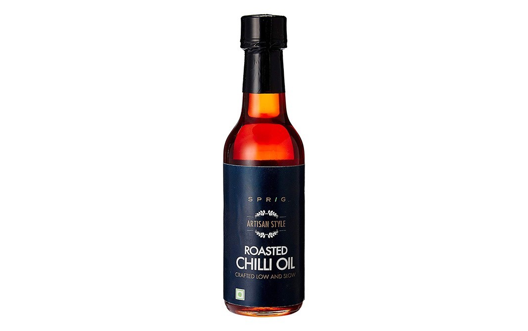 Sprig Artisan Style, Roasted Chilli Oil    Glass Bottle  125 grams